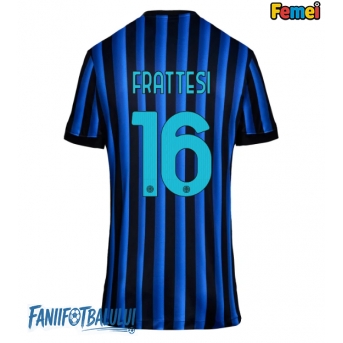 Inter Milan Davide Frattesi #16 Tricou Fotbal Replică 2025-26 Femei Acasa